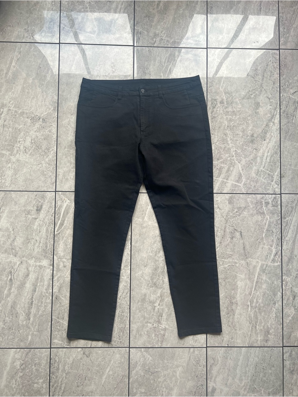 BYLT Premium Basics Everyday Pant 2.0 Slim Fit Men's Black Performance 36x30 945